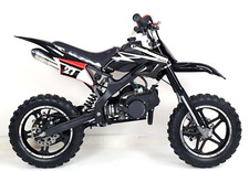 50cc, Mini Dirt Bike, Mini Moto, Automatic, Rev and go, AriaBikes.com. 24hr Del