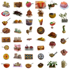 MGA Entertainment Miniverse Mini Food Premade Doll-Size Play Food/Plants U PICK