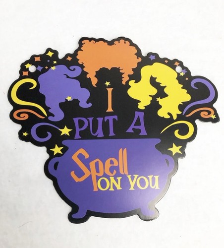 Hocus Pocus Birthday Party Decorations Banner Backdrop Cake Topper Balloons - Picture 9 of 9