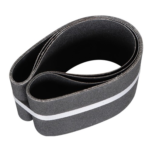4 X 36 Inch 80 Grit Silicon Carbide Sanding Belts, 3 Pack - Picture 2 of 10
