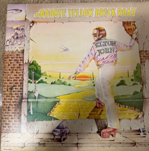 Elton John Goodbye Yellow Brick Road Vintage 1973 US Press