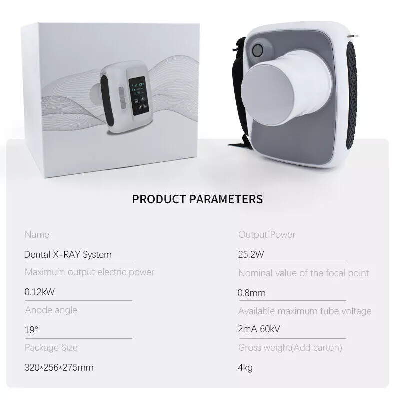 X Máquina rayos portátil Machine dental X Handheld Ray Machine no Shield