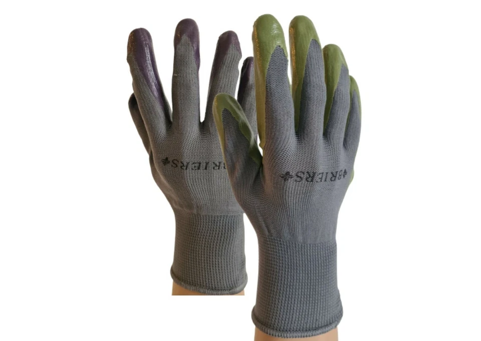 Briers Seed & Weed Water Resistant Gardening Gloves Sizes Small, Medium, Large - Image 3 of 4