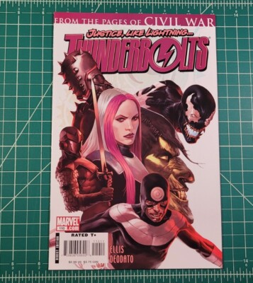 Thunderbolts #110 (2007) 1st App New Team Marvel Venom Bullseye
