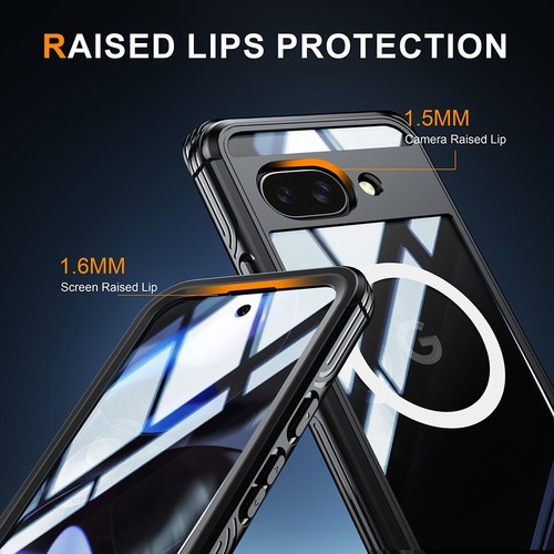 Wear-Resisting Magnetic Triple-proof Outdoor Case fit Google Pixel 9A USA Seller - 第 4/11 張圖片