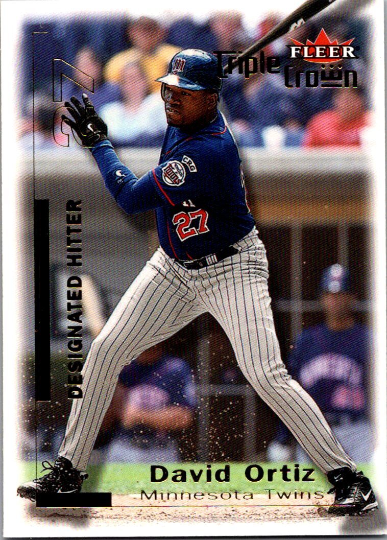 2001 Fleer Triple Crown#39David Ortiz