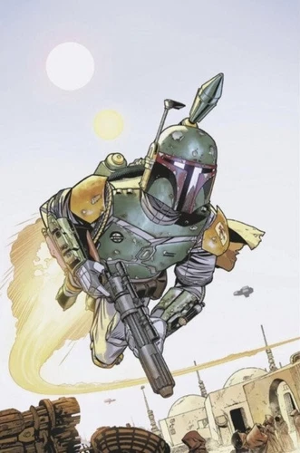 Star Wars War of the Bounty Hunters Alpha #1 Chris Sprouse BTC TRADE/VIRGIN SET.