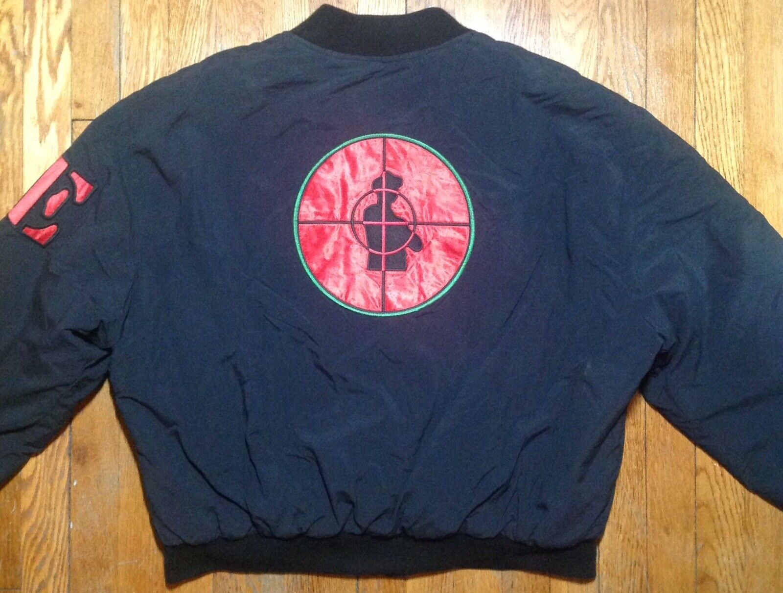 VTG HIP HOP 50 PUBLIC ENEMY 1988 OFFiCIAL TROOPER TOUR JACKET OG~MEGA RARE!