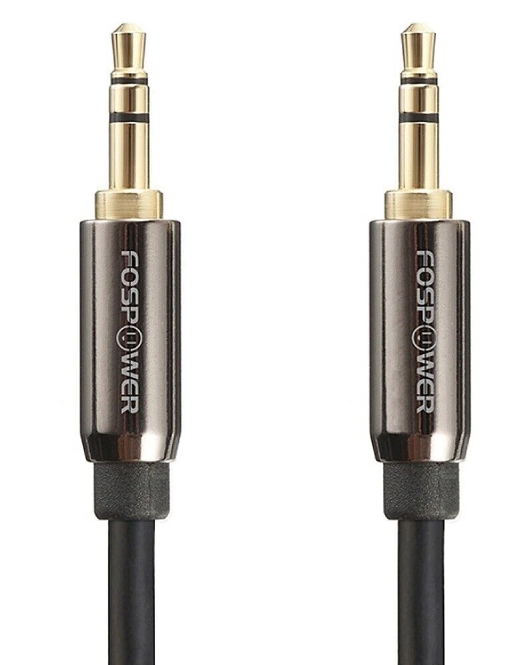 15FT AUX Headphone 3.5mm Cable Male to Male Car Stereo Audio Cord iPhone Samsung - Image 2 of 4