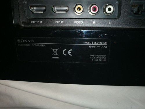 Dc Input Kabel Für PC Sony SVL-241812M All-in-One Computer - Bild 5 von 5