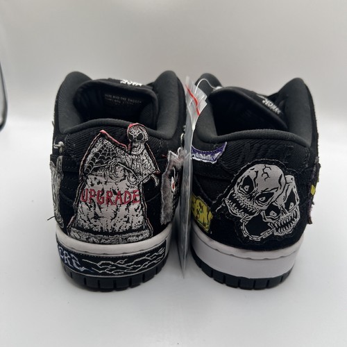 💀🔥Nike SB Dunk Low Pro QS Neckface Sneaker Größe 10 Herren mit Karton - Bild 4 von 21