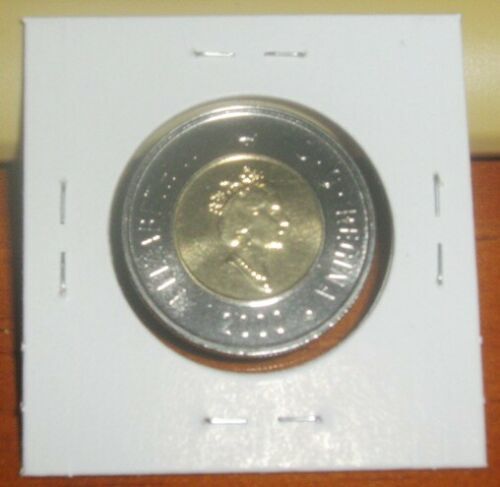 Canada 2000 Prooflike Toonie Two $2 Dollar PL Regular design Ottawa No Mint Mark - Picture 2 of 2