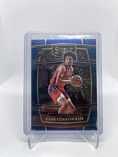 2021 Panini Select Cade Cunningham Retail Blue Concourse SP #11 Detroit