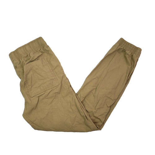 The Children Place Boy Size 10 Tan Khaki Draw String Jogger Pants - Picture 2 of 8