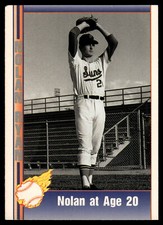 1991 Pacific Nolan Ryan Texas Express at Age 20 #115 Jacksonville Suns Card