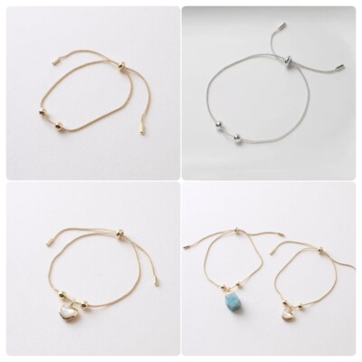 2 Root Bangles for Bracelet Finding Components,Adjustable Bracelet Chain Makings