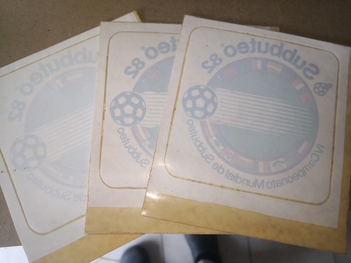 Subbuteo Stickers Adhesive Adesivi Originali Memorabilia from 1976 - Foto 6 di 27