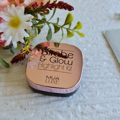 MUA LUXE Strobe & Glow Highlight Kit   Pink Luster Mua Luxe. Neu
