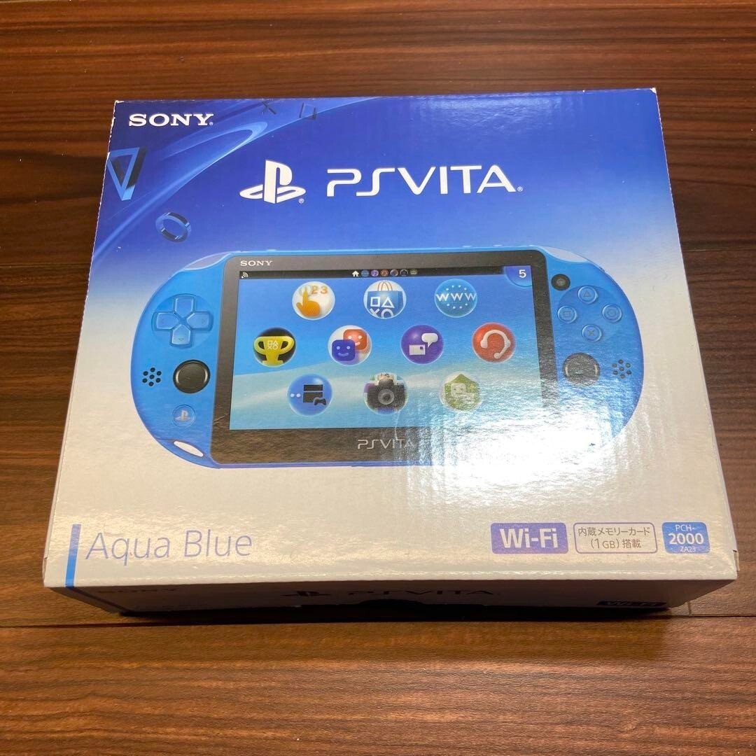 PlayStation Vita - PSVita2000 アクアブルー Amazon | PlayStation Vita Wi-Fiモデル アクア・ブルー(PCH