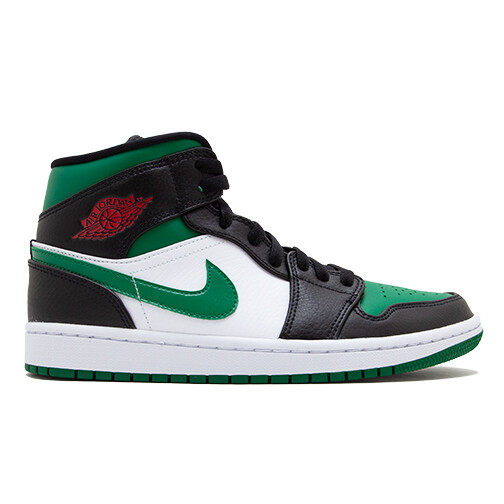 jordan 1 pine green mid on feet