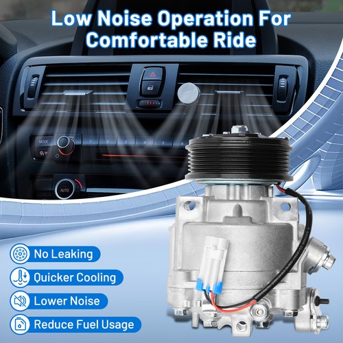 For 2013-2018 Chevrolet Sonic L4 1.6L 1.8L A/C AC Compressor w/ Clutch CO 29167C - Foto 11 di 12