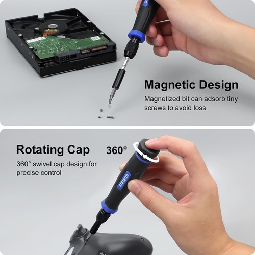 STREBITO Precision Screwdriver Set 153 in 1 Small Magnetic Screwdriver Set with - Picture 3 of 9