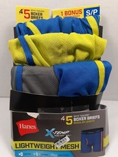 Hanes Boys X Temp Lightweight Mesh 4 Pack Small 6-8
