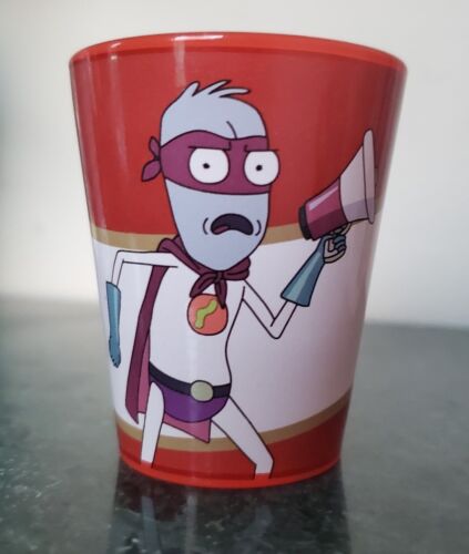 Rick And Morty EYEHOLES Shot Glass 2 oz. Cartoon Network 2018 - Picture 1 of 6