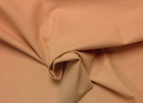 SOLID LINEN PEACH CUSHION UPHOLSTERY DRAPERY COTTON FABRIC BY THE YARD 55" W - Picture 3 of 3