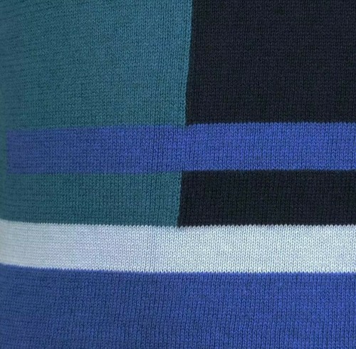 NWT NEW Paul Smith Navy Blue Geometric Soren Gilet Sweater Vest Size 6y - Picture 5 of 6