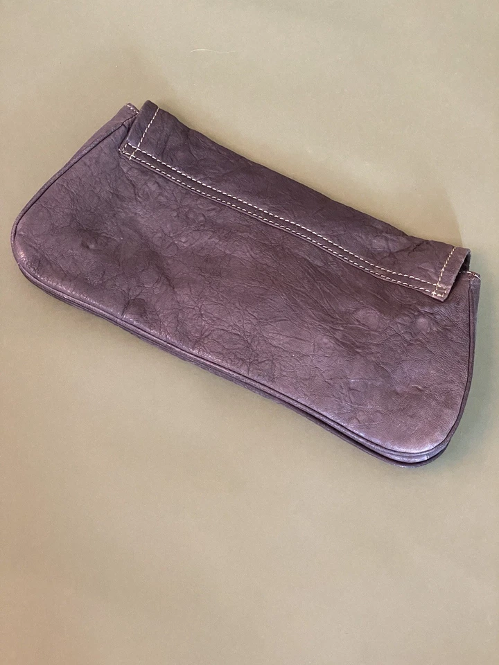 Bolso de mano Tracy Reese gris carbón sobre cuero genuino Foto 3 de 4