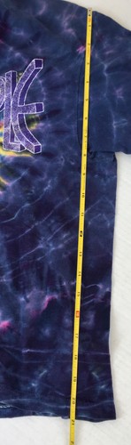 Deep Purple Band Vintage Tie Dye Purple Blue RARE T-Shirt Single Stitch 80’s - Picture 7 of 12