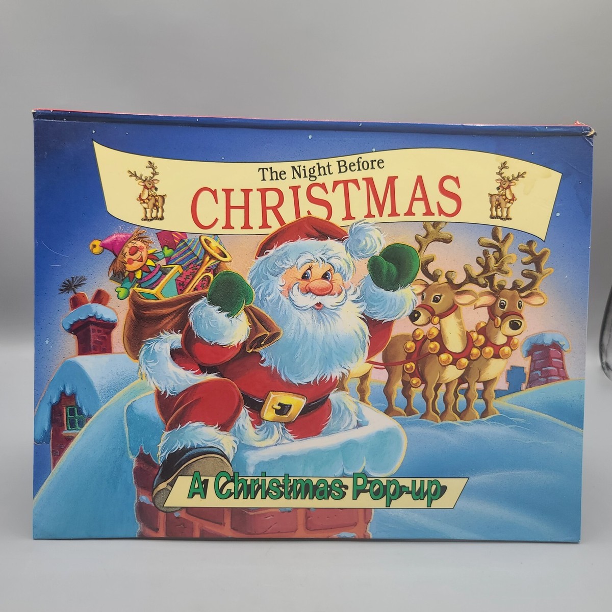 新品　未開封　The Night Before Christmas しかけ絵本 ポップアップしかけ絵本 'Twas the Night Before Christmas