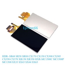 For Sony SR58 SR88 XR150 XR350 CX150 CX350 SX33 SX43 Display LCD screen  Touch