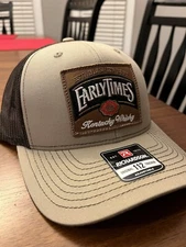 Early Times Kentucky Whiskey Bourbon New Trucker Hat Richardson 112 Hat Cap