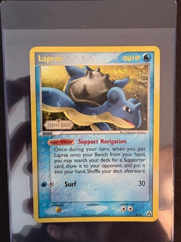 Deal for Lapras 8/92 Legend Maker Holo Rare Pokemon Card