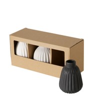Vasen Aus Keramik Matt Esko, 3Er-Set