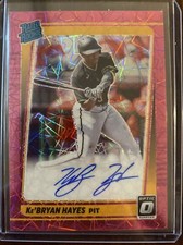 2021 Optic Ke'Bryan Hayes Pink Velocity Prizm Rookie Autograph 75/75 Auto MINT