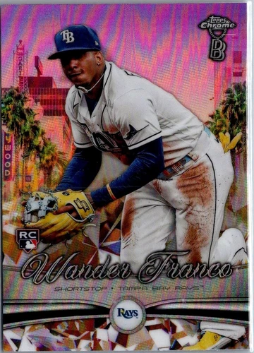 2022 Topps Chrome Ben Baller Wander Franco Ridin' Low Silver SP Rookie RC Mint