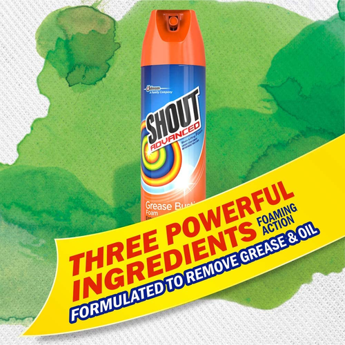 Advanced Grease Busting Foam, Laundry Stain Remover, Oil and Grease Stain Remove - Picture 4 of 12