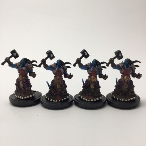 WOW WARCRAFT MINIATURES CORE MINI : PHADALUS THE ENLIGHTENED Set Of 4