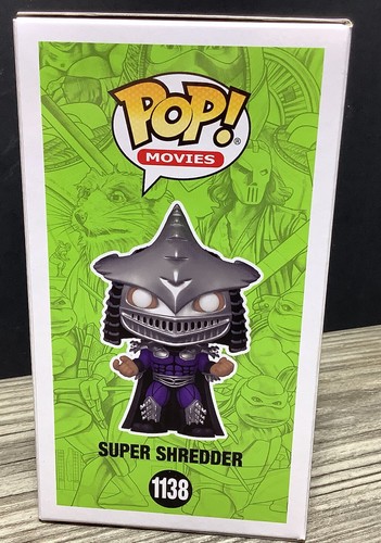Funko Pop Super Shredder Teenage Mutant Ninja Turtle Edición Especial Juguete Nº 1138 - Imagen 5 de 10