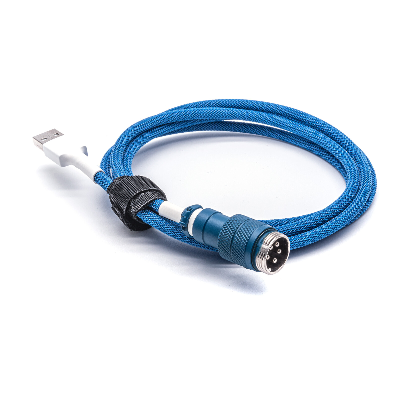 Custom Coiled Type-C Micro USB Cable For GMK STRIKER Keyboard Aviator GX16 UK Nowe popularne