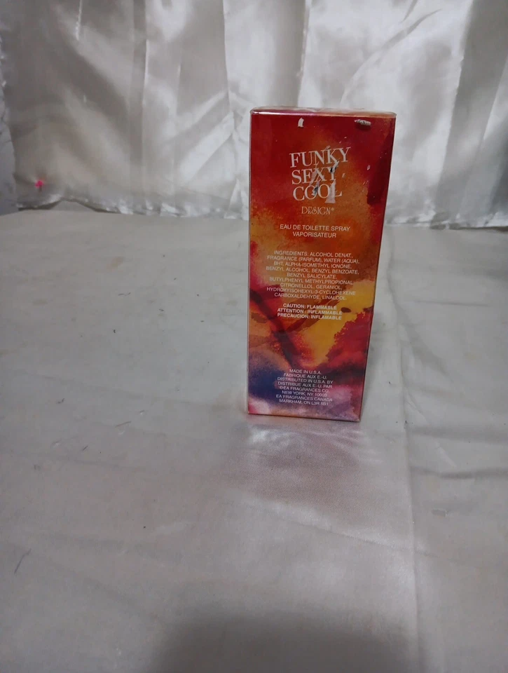De colección. Funky Sexy Cool Design Eau De Toilette Spray 100 ml 3,4 fl. Oz. Foto 4 de 4