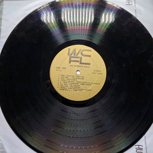 Various - Big 10 Winter Gold - 1969 Vinyl LP WCFL XCSV-142392 - Picture 14 of 16