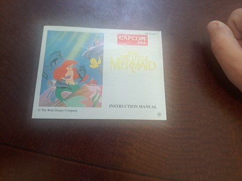 Nintendo NES Disney’s The Little Mermaid CIB Box + Instruction Manual - Picture 12 of 16