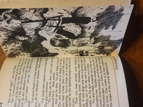 Rare Choose Your Own Adventure 155 Ninja Cyborg Jay Leibold CYOA Hardcover ExLib - Picture 5 of 8