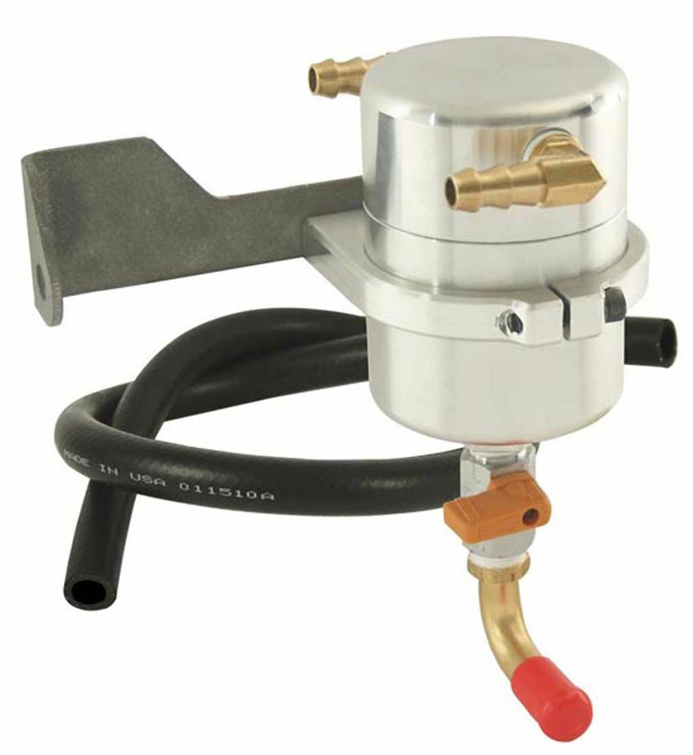 Moroso Air-Oil Separator Kit Large Body Catch Can for 03 - 09 Hummer H2 85481