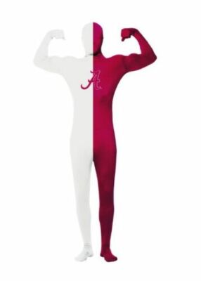 University Alabama skin suit costume Bama  adult sizes