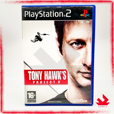 TONY HAWK PROJECT 8 - ITALIAN - OFFROAD SKATE RACING - SONY PLAYSTATION 2 PS2